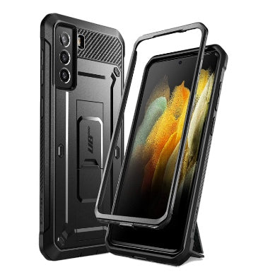 SAMSUNG GALAXY S21 FULL BODY RUGGED PROTECTIVE CASE BLACK | SUPCASE