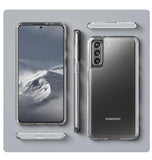SAMSUNG GALAXY S21+ PREMIUM ULTRA HYBRID CRYSTAL CASE CLEAR | SPIGEN