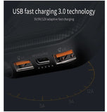 BASEUS 20000mAh QUICK CHARGE 3.0 + 18W TYPE-C PD FAST CHARGE POWERBANK BLACK