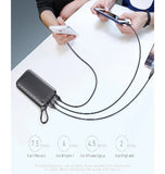 BASEUS 20000mAh QUICK CHARGE 3.0 + 18W TYPE-C PD FAST CHARGE POWERBANK BLACK