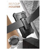 IPHONE 12 PRO MAX FULL BODY RUGGED PROTECTIVE CASE WITH SCREEN PROTECTOR CERULEAN | SUPCASE