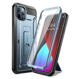 IPHONE 12 PRO MAX FULL BODY RUGGED PROTECTIVE CASE WITH SCREEN PROTECTOR CERULEAN | SUPCASE