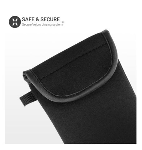 NEOPRENE UNIVERSAL SMARTPHONE POUCH SLEEVE BLACK OLIXAR – ZEEK