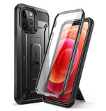 IPHONE 13 PRO MAX FULL BODY RUGGED PROTECTIVE CASE WITH SCREEN PROTECTOR BLACK | SUPCASE