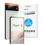 GOOGLE PIXEL 6 PREMIUM TEMPERED GLASS SCREEN AND CAMERA LENS PROTECTOR 5PK | OMOTION