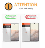 GOOGLE PIXEL 6 PREMIUM TEMPERED GLASS SCREEN AND CAMERA LENS PROTECTOR 5PK | OMOTION