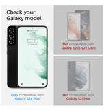 SAMSUNG GALAXY S22+ GLAS.TR PREMIUM TEMPERED GLASS SCREEN PROTECTOR 2PK | SPIGEN