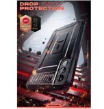 SAMSUNG GALAXY S22+ FULL BODY RUGGED PROTECTIVE CASE BLACK | SUPCASE