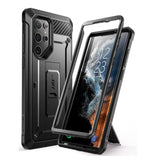 SAMSUNG GALAXY S22 ULTRA FULL BODY RUGGED PROTECTIVE CASE BLACK | SUPCASE