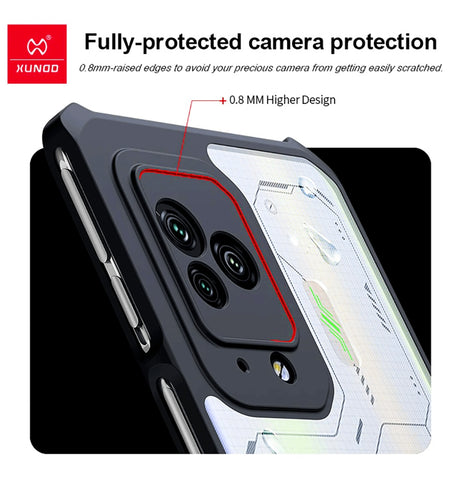Custodia In Pelle Con Flip Magnetico Per Xiaomi Black Shark 5 PRO: Cover Protettiva A Tutto Tondo