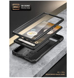 GOOGLE PIXEL 6A PREMIUM FULL BODY RUGGED REVOLUTION SERIES CASE BLACK | POETIC