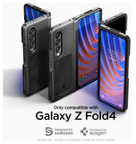 SAMSUNG GALAXY Z FOLD 4 PREMIUM NEO HYBRID S CASE BLACK | SPIGEN