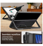 SAMSUNG GALAXY Z FOLD 4 PREMIUM NEO HYBRID S CASE BLACK | SPIGEN