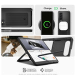 SAMSUNG GALAXY Z FOLD 4 PREMIUM NEO HYBRID S CASE BLACK | SPIGEN