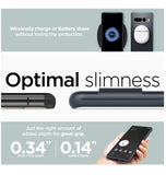 GOOGLE PIXEL 7 PRO PREMIUM SLIM THIN FIT CASE METAL SLATE | SPIGEN