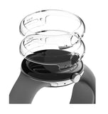 GOOGLE PIXEL WATCH PREMIUM SLIM PROTECTIVE CASE CLEAR 2PK | RINGE