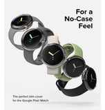 GOOGLE PIXEL WATCH PREMIUM SLIM PROTECTIVE CASE CLEAR 2PK | RINGE