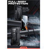 SAMSUNG GALAXY S23+ FULL BODY RUGGED PROTECTIVE CASE BLACK | SUPCASE