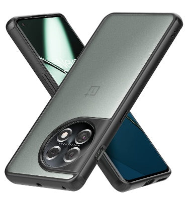 Translucent One Plus Case ONEPLUS 11 HYBRID SLIM TRANSLUCENT BUMPER CASE BLACK/CLEAR – ZEEK